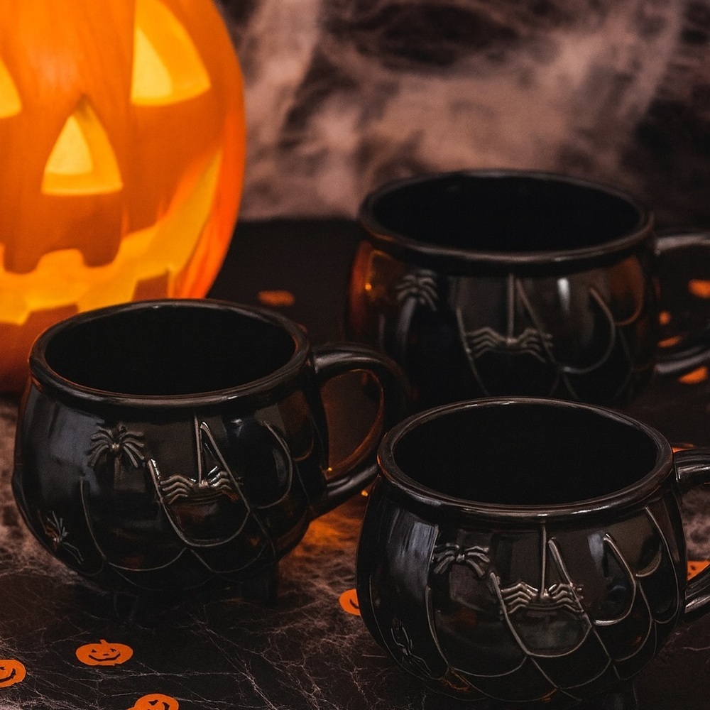 Threshold Stoneware Halloween Cauldron Mug​​